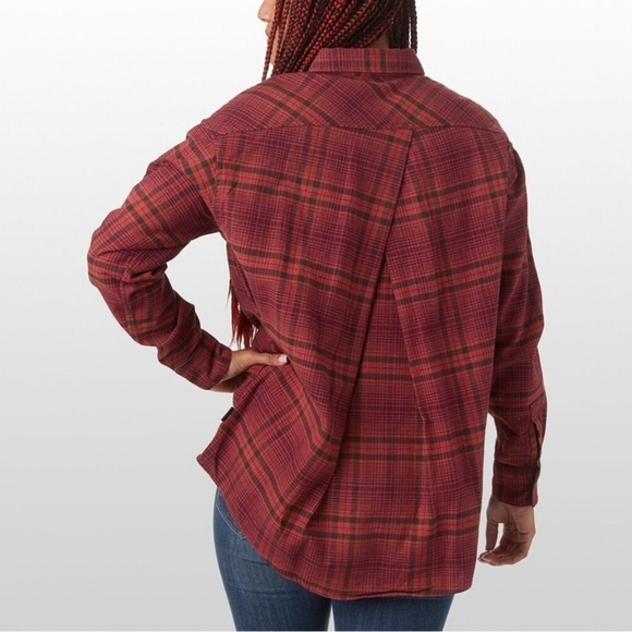 Patagonia Organic Cotton Driving Song Flannel SZ M VGUC - Picture 2 of 7